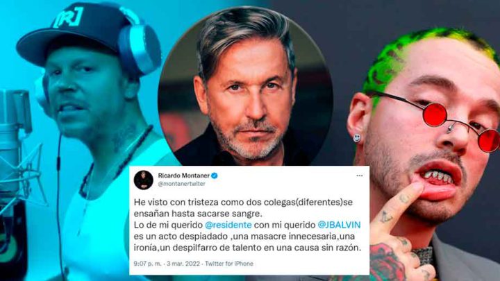Ricardo Montaner ve la disputa entre Residente y J Balvin como una ‘masacre innecesaria’; lanza su propia ‘tiradera’