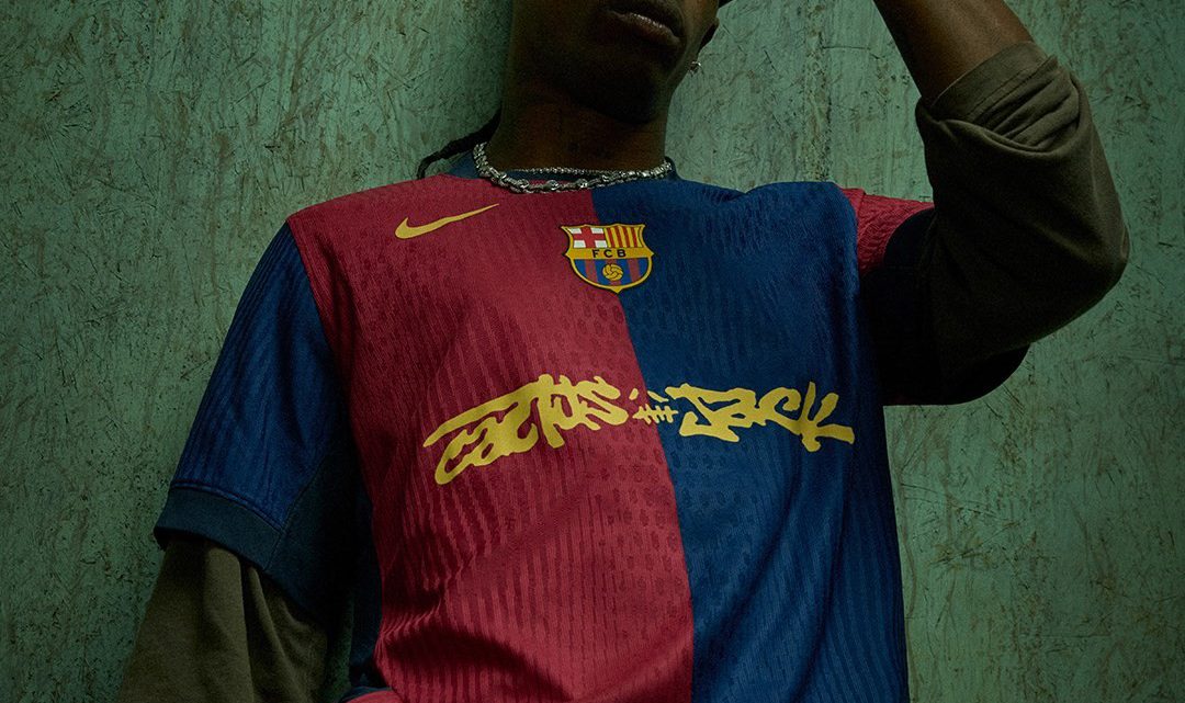 TRAVIS SCOTT ESTARA EN LA CAMISA DEL FC BARCELONA EN EL CLASICO