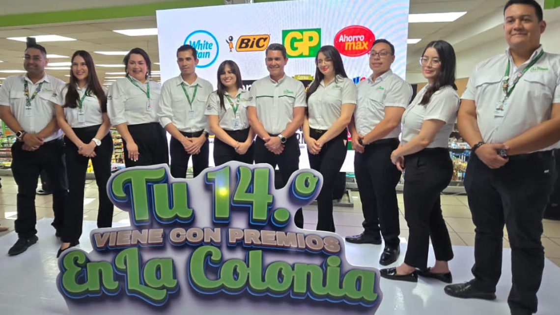 Supermercados La Colonia celebra tu 14.º premiando tu lealtad.