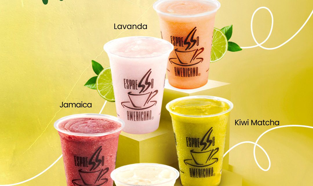 Cinco sabores, una misión: ¡Refrescarte! Probá las nuevas limonadas frozen de Espresso Americano.