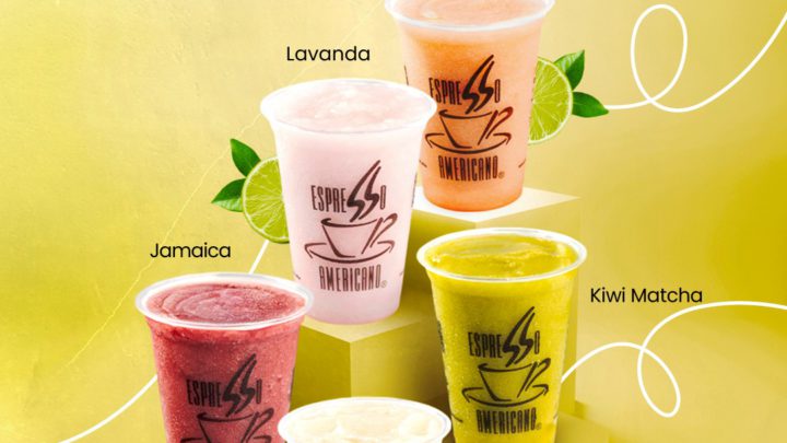 Cinco sabores, una misión: ¡Refrescarte! Probá las nuevas limonadas frozen de Espresso Americano.