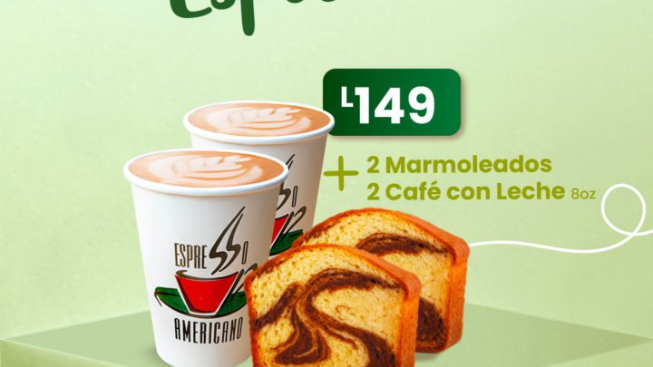 Tres combos, tres formas de consentirte!  Desayuno, tarde de café o antojo nocturno, siempre hay un momento Espresso Rewards para vos.