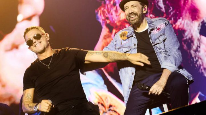 JUAN LUIS GUERRA Y ALEJANDRO SANZ SORPRENDEN CON DUETO