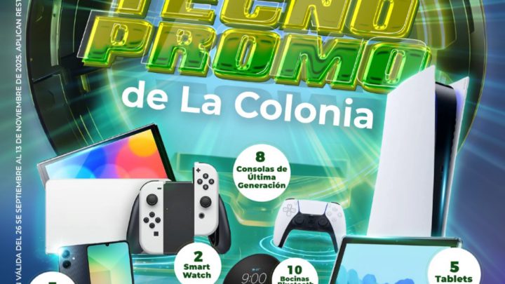 Actívate y conéctate con la Tecnopromo de Supermercados La Colonia.