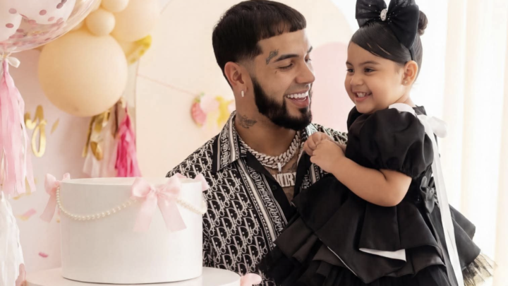 Anuel AA celebra emotivo cumpleaños de su hija Cattleya
