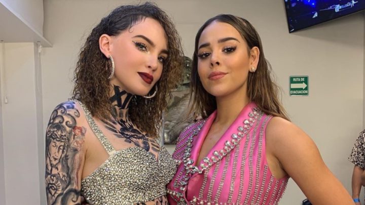 Belinda y Danna Paola en Madrid convierten un sofá en pista de baile