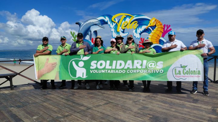 Supermercados La Colonia impulsa jornada ambiental en playa de Tela como parte de su compromiso con la sostenibilidad