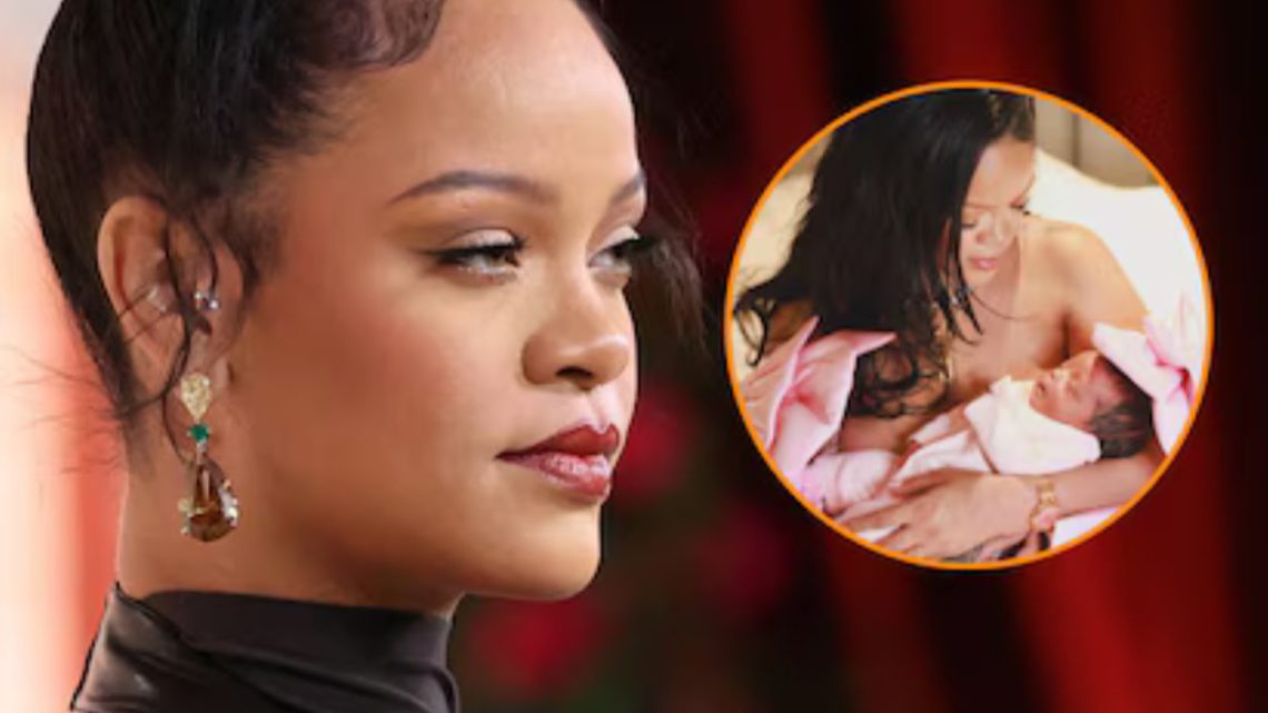 Rihanna posó junto a su hija por primera vez: la pequeña Rocki ya es portada de revista