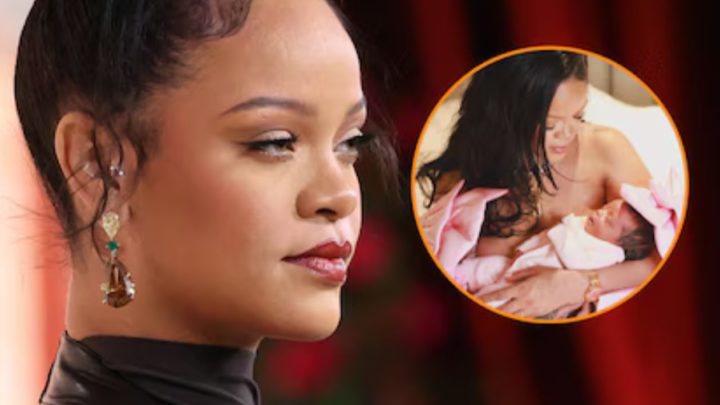 Rihanna posó junto a su hija por primera vez: la pequeña Rocki ya es portada de revista