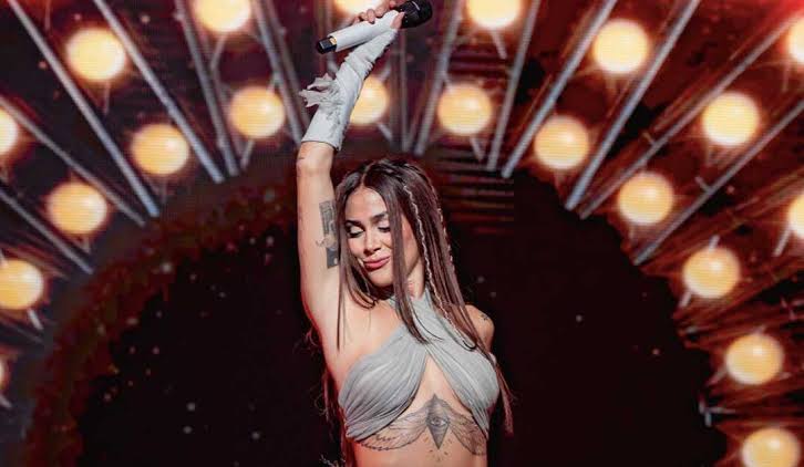 Greeicy deslumbra con su energía y sensualidad en vivo