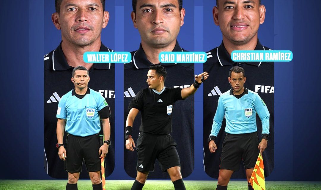 HISTÓRICO: Árbitros hondureños debutan hoy en el Mundial United 2026
