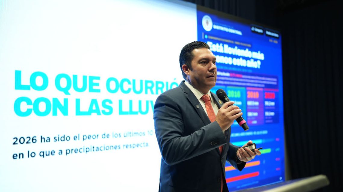 Alcalde Juan Diego Zelaya expone ante ingenieros las acciones para enfrentar la crisis hídrica en la capital