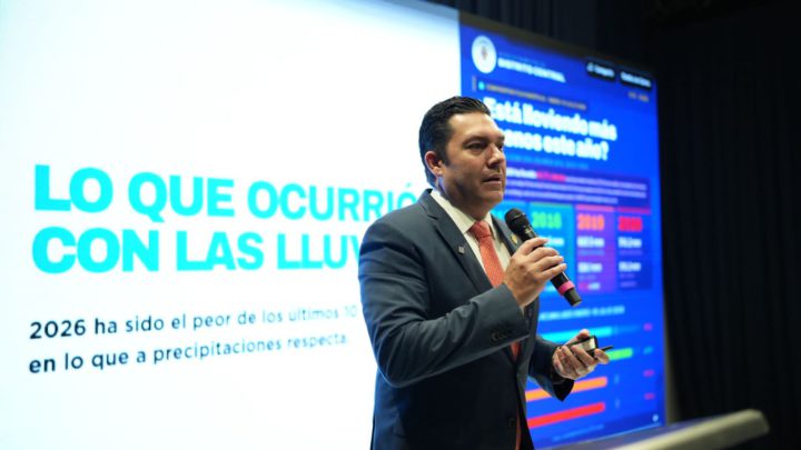 Alcalde Juan Diego Zelaya expone ante ingenieros las acciones para enfrentar la crisis hídrica en la capital